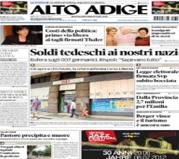 Alto Adige Newspaper