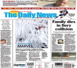 Kamloops Daily News Newspaper