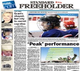 Cornwall Standard Freeholder Newspaper