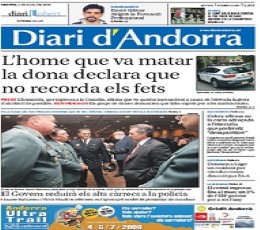 Diari d'Andorra Newspaper