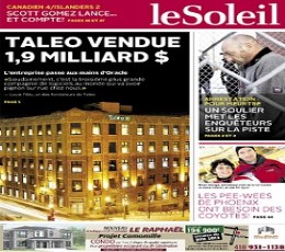 Le Soleil Newspaper