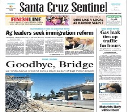 Santa Cruz Sentinel 
